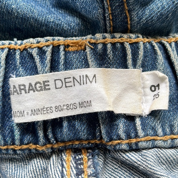 Garage 80’s mom demin shirt, size 1 - Picture 5 of 6